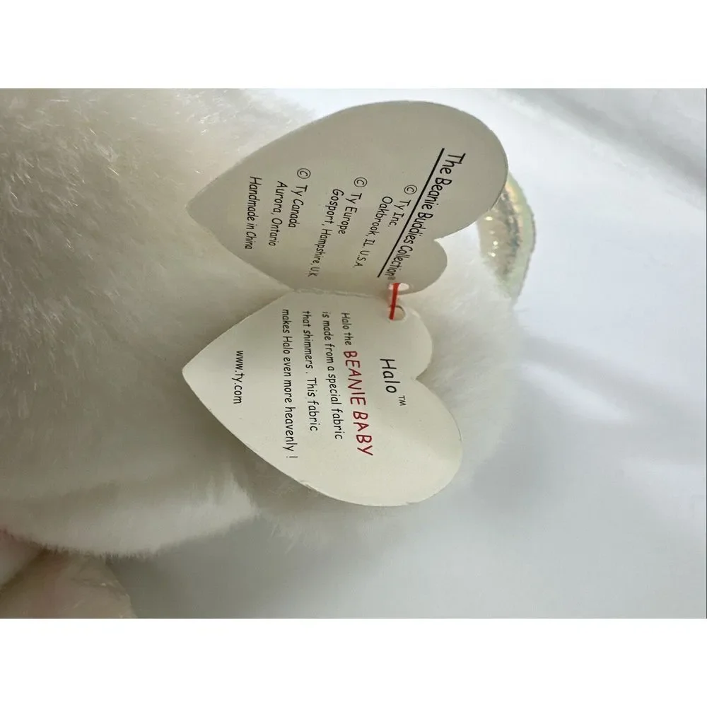 Ty Beanie Buddy‎ Halo Angel Bear Year 1999 13